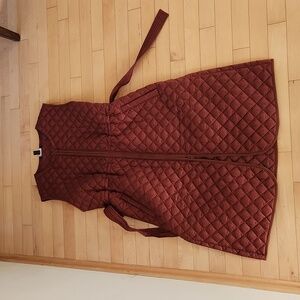 Athleta Whisper Featherless Long puffer vest